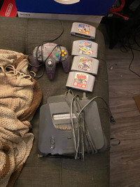 N64, Controller, and Games Lot