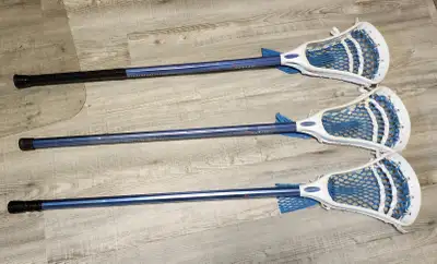 Classic Warrior lacrosse sticks (3), View more