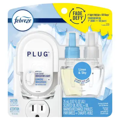 Febreze Odor-Eliminating Fade Defy PLUG Air Freshener, View more