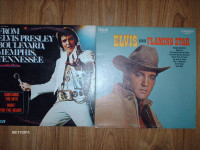 2 old Elvis records..