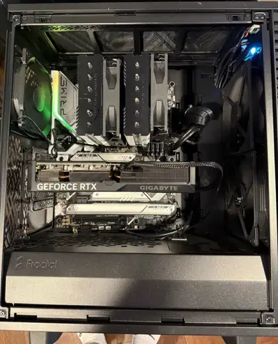 Very powerful gaming computer. i9-14900K 128 Gig Ram NVMe - 2TB RTX 4070 Like new