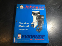 1994 Johnson Evinrude Outboards 85-115 HP V4 V6 Manual #500610