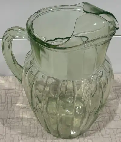 Depression Glass Pitcher, View more