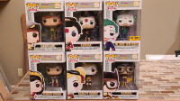 Funko POP DC Comics Bombshells Set (with Joker exclusive)