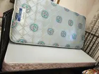 Twin mattress and box