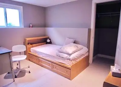 Female only -One furnished bedroom is available in Sept1st/2025 -This is a two bedroom and one washr...