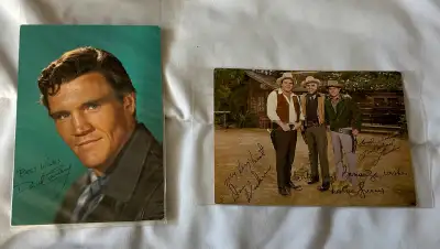 Bonanza Cast Autographs, View more