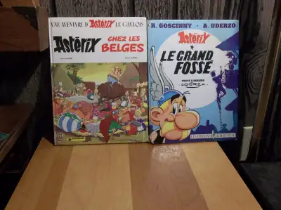 Livres ASTÉRIX 12$ chacun, View more