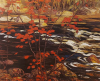 Limited Edition "Red Maple" by A. Y. Jackson