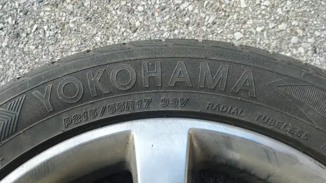 4x INFINITY 215/55 R17 Yokohama Tires + Great Rims! in Tires & Rims in City of Toronto - Image 5