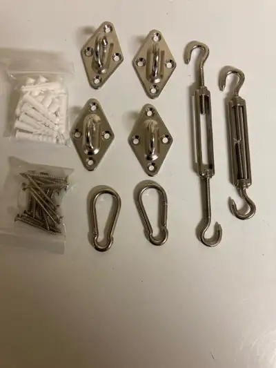 SUN SHADE SAIL MOUNTING HARDWARE, View more