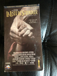 La liste de Schindler en VHS