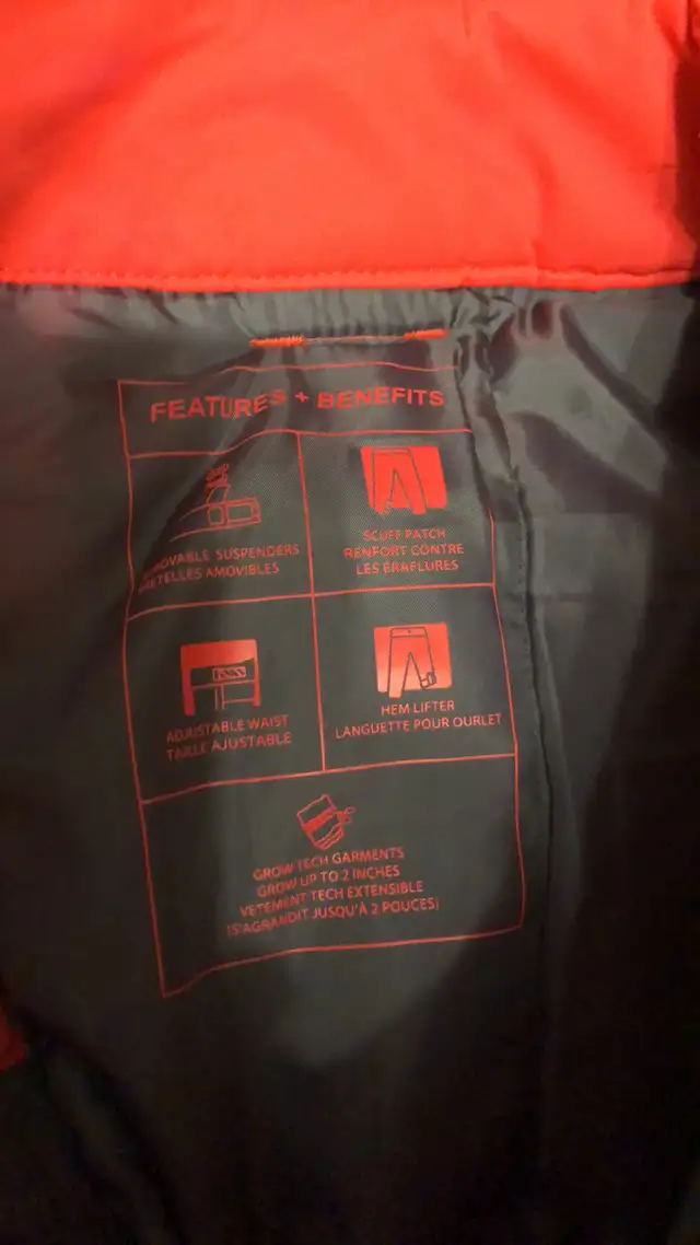 Snow pants size M Ripzone for kids new condition in Kids & Youth in Edmonton - Image 4