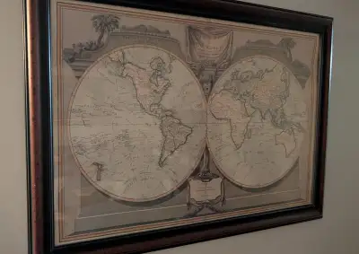 Wall Art -  Map, View more