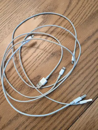 older iPhone cables, View more