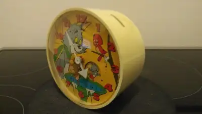 Vintage Tom and Jerry Wind-up Alarm Clock, View more