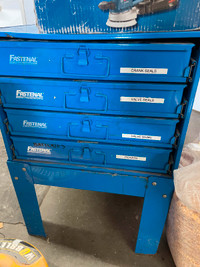 Fastenal tool box organizer (blue)