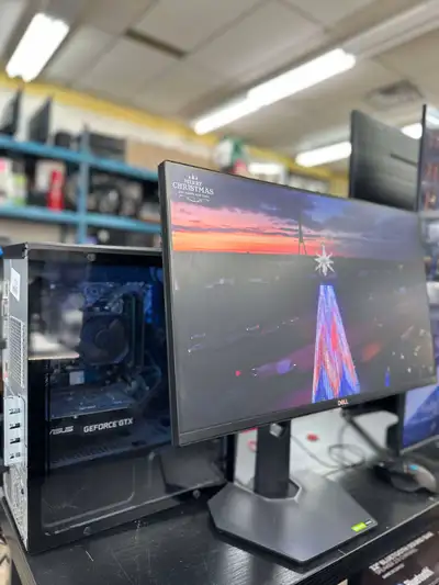 ASUS ROG Strix G10DK PC , Dell 240 HZ monitor, Logitec mouse, View more