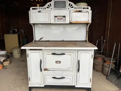 Antique wood stove $675