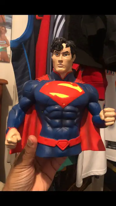 Superman bust bank $25 Good condition Located near carling merivale area