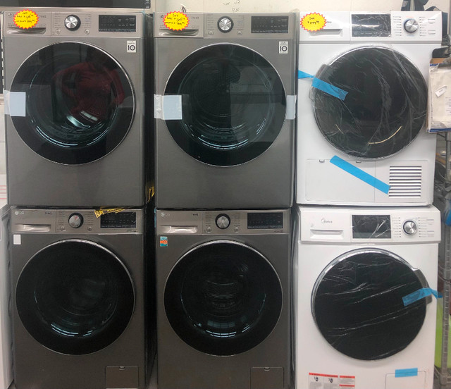 MASSIVE SALES! EXTRA 10% OFF ALL WASHER DRYER STACKER SETS! in Washers & Dryers in Edmonton - Image 3