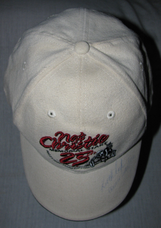 Harness Racing 25th Nat Christie Memorial Stake Signed Hat RARE in Arts & Collectibles in Saint John