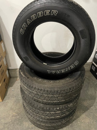 265/70R18 General all season tires 