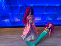 The Little Mermaid Ariel 2 forms/La Petite Sirène Ariel 2 formes