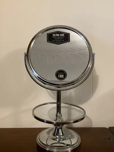 Makeup mirror, 10x magnification, View more