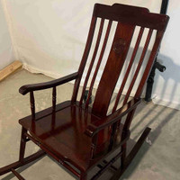 Beautiful Chinese Chair Red Wood