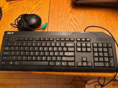 Clavier Acer avec fil et souris, View more