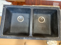 KINDRED  Granite double sink - USED