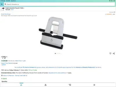RAIN IREST Stand for I pad- NEW, View more