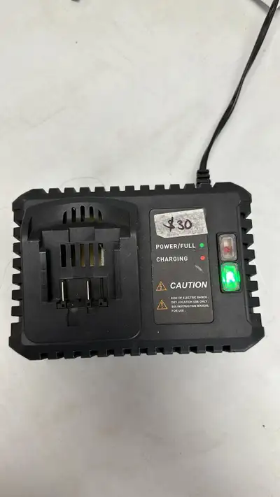 Battery Charger 125W , 2500mA MODEL: C4025 CONDITION: used good COLOUR: black NOTES: may have few sc...