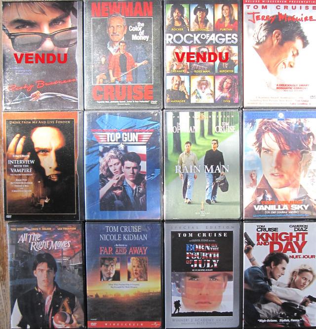 Boîte # 01 Tom Cruise - 01 DVD dans CD, DVD et Blu-ray  à Laurentides