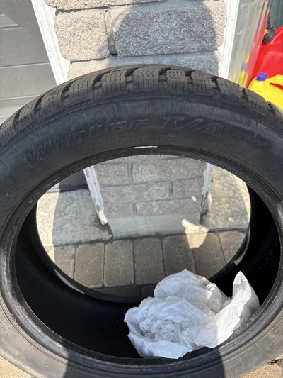 Selling a set of 4 BFGoodrich Winter T/A winter tires. Size: 245/50R20 Brand: BFGoodrich Model: Wint...