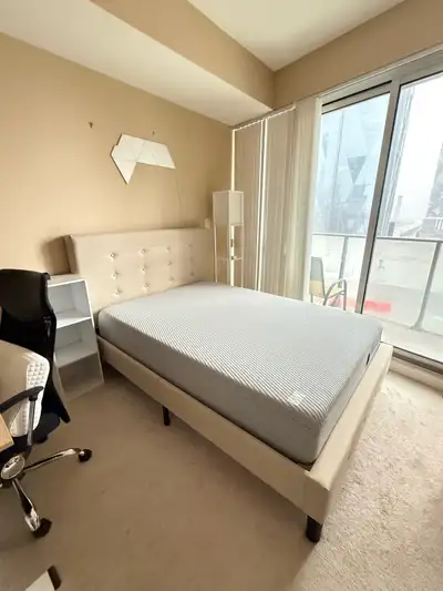 Wayfair Bed Frame and Casper Mattress, View more