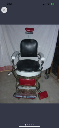 Vintage Barber Chair     Price reduced 