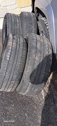 P265/65R17/110S Toyo Open Country (summer tires) - $150