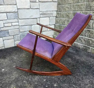 MID-CENTURY 1960'S ROCKING CHAIR, View more