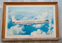 Vintage Promo-Poster - Trans Canada - airplane - Vanguard