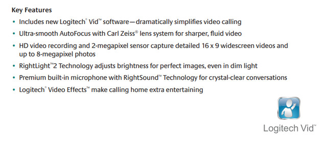 Logitech Webcam Pro 9000 2-megapixel in Mice, Keyboards & Webcams in Kingston - Image 4
