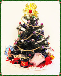 DECORATED MINI CHRISTMAS TREE