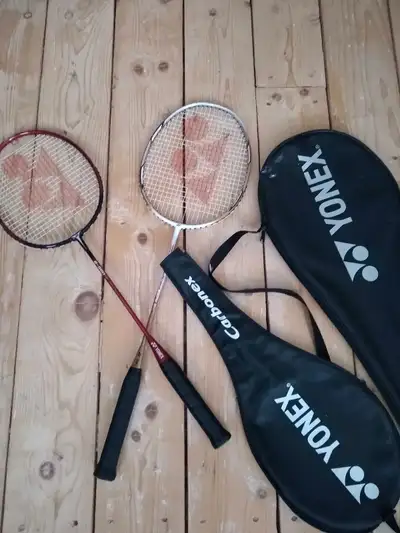 2 raquettes de badminton utilisé 1 fois , légère 2 x 15$ non négociable secteur deux - montagne