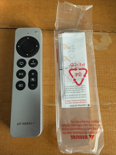 One of the most popular replacement remotes for Apple TV and other TVs in the world today. The AP186...