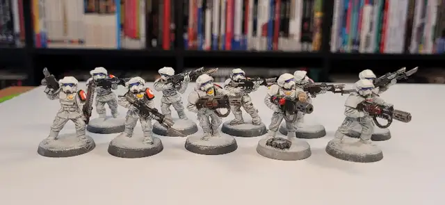 Astra Militarum Warhammer 40,000 painted Imperial Guard in Toys & Games in City of Toronto - Image 4