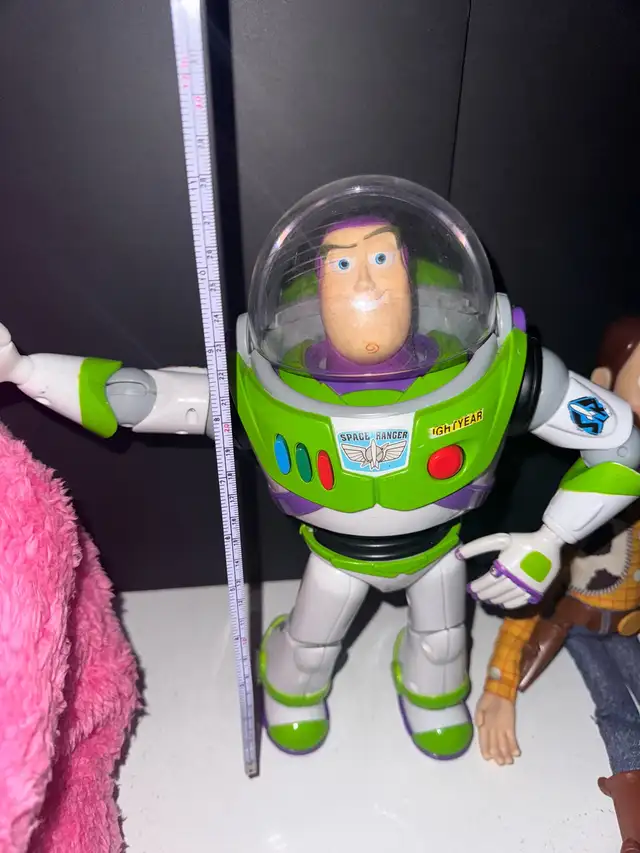 Disney Pixar TOY STORY talking Buzz Lightyear, Woody,62863269811970123