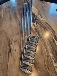 Forged cobra one length irons RH stiff