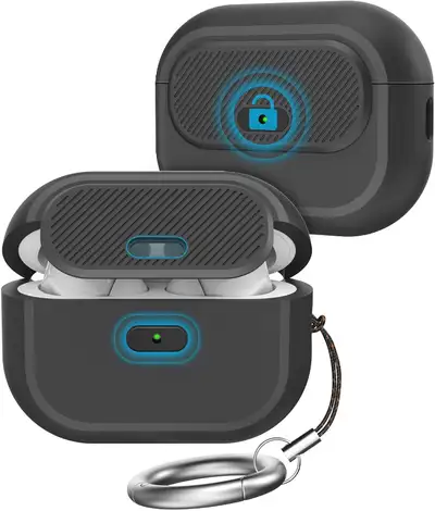 Airpods Pro Silicon Case - Black, View more