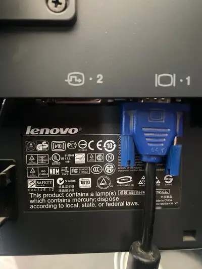Monitor LeNovo ThinkVision, View more